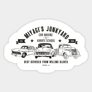 Miyagi's Junkyard Sticker